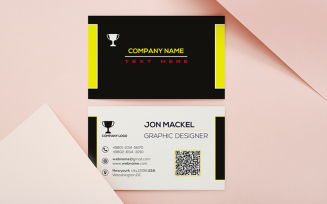 Company Business Card Corporate identity template