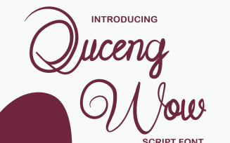 Quceng Wow Fonts