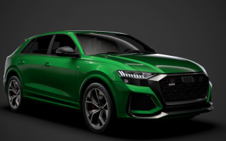 Audi RS Q8 2020 3D Model