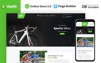 Sports Cycle And Accessories Store Shopify Theme