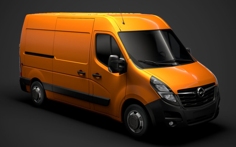 Opel Movano L2H2 Van 2020 3D Model