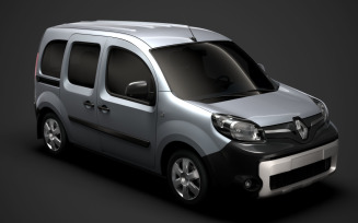 Renault Kangoo Combi L2 2019 3D Model