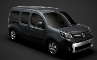 Renault Kangoo Combi L3 2019 3D Model