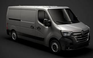 Renault Master L2H1 Van 2020 3D Model