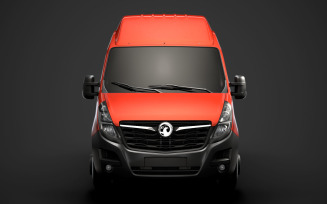 Vauxhall Movano L2H3 Van 2020 3D Model