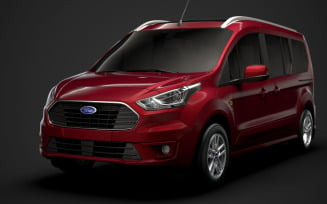 Ford Grand Tourneo Connect 2020 3D Model