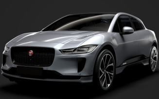 Jaguar I Pace EV400 ADW S 2019 3D Model