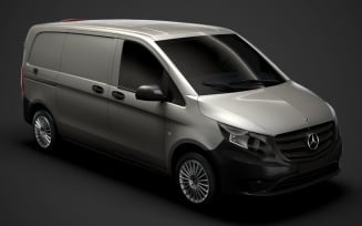 Mercedes Benz Vito Panel Van L1 2019 3D Model