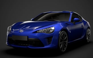 Toyota G 86 2016 3D Model