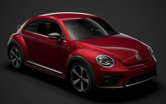 VW Beetle R LIne 2020 3D Model