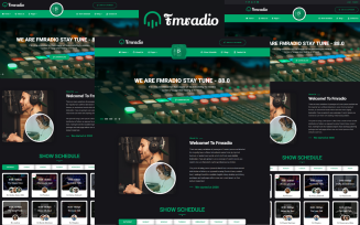 Fmradio - FM Radio Bootstrap HTML5 Template