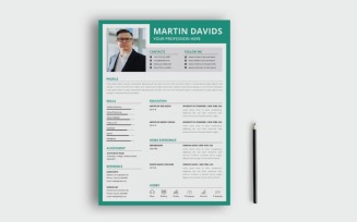 David Resume/CV Design Printable Resume Templates