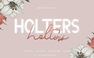 Holters Fonts