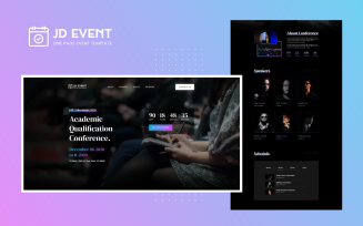 JD Event – Responsive Event Website Joomla Template