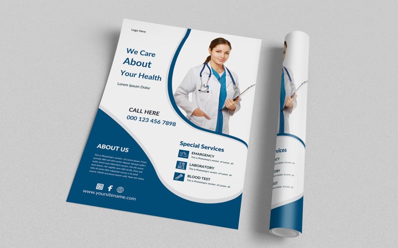 Medical Flyer Corporate identity template Corporate Identity