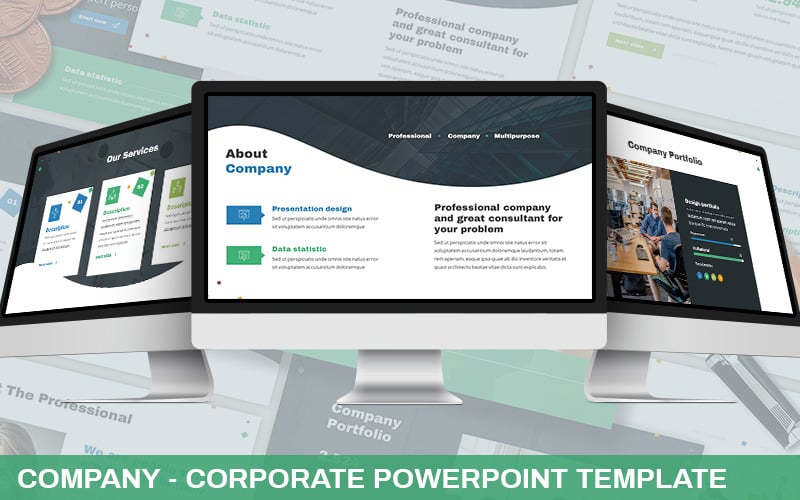 Proffesa - Corporate Powerpoint Template PowerPoint Template