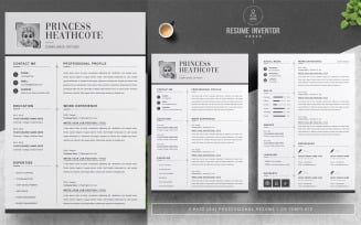 Heathcote / CV Printable Resume Templates
