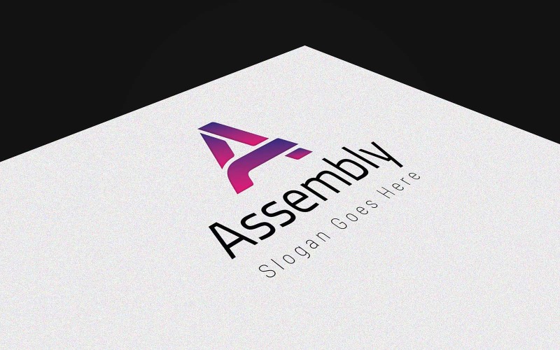 A Letter Logo template Logo Template