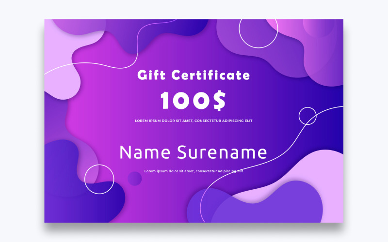 Free Classic Gift Certificate Template
