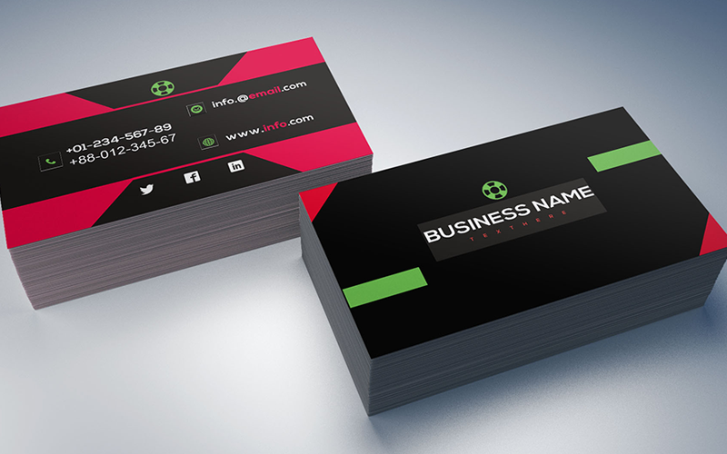 Best Business Card-8 Corporate identity template