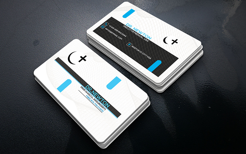 Doctors Visiting Card So-11 Corporate identity template