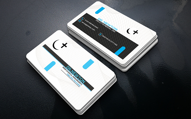 Doctors Visiting Card So-11 Corporate identity template Corporate Identity