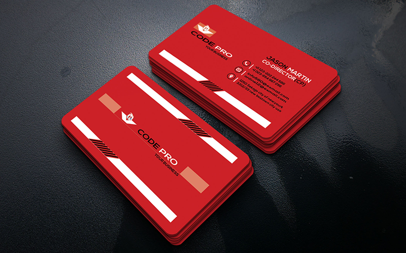 Excellent Business Card so-10 Corporate identity template Corporate Identity