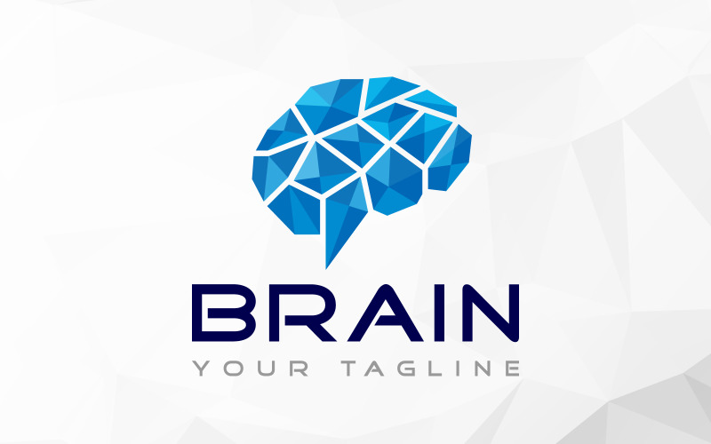 Artificial Intelligence Brain Technology Ai Logo Design Logo Template