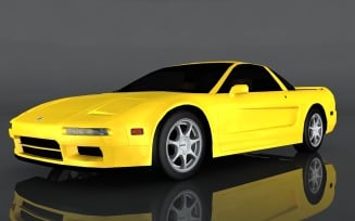 1997 Acura NSX 3D Model
