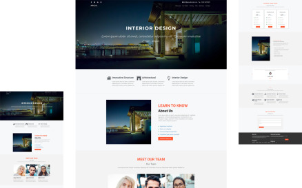 ARCHS - INTERIOR DESIGN Elementor Page Template Elementor Kit