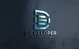 Development Letter D Logo template