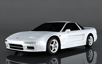 1992 Honda NSX 3D Model