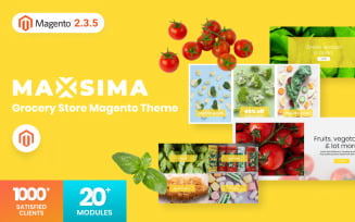 Maxsima - Grocery Store Magento2 Theme
