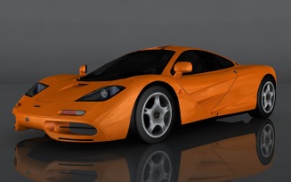 McLaren F1 1993 3D Model