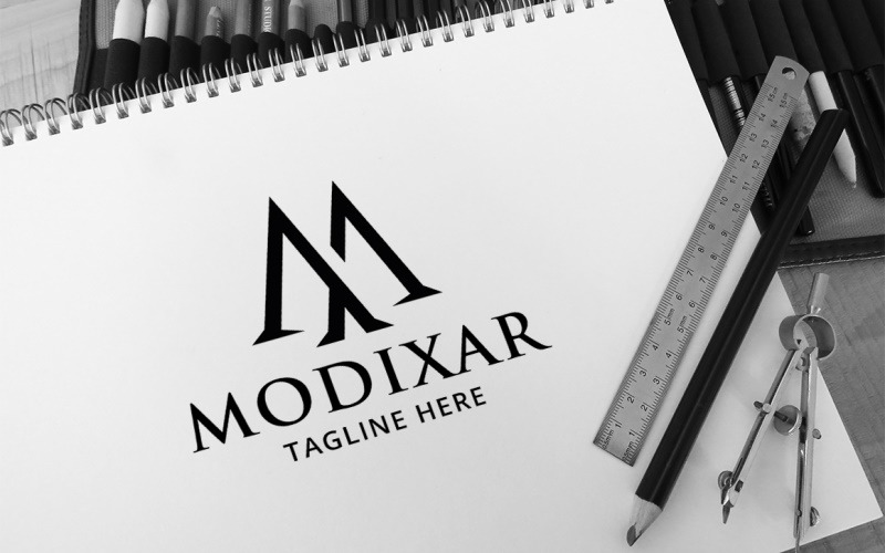 Modixar Letter M Logo template Logo Template