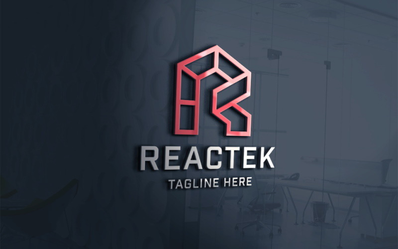 Reactek Letter R Logo template Logo Template