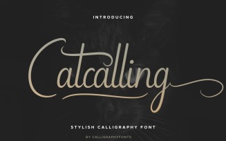 Catcalling Script Font