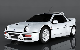 Ford RS200 3D Model