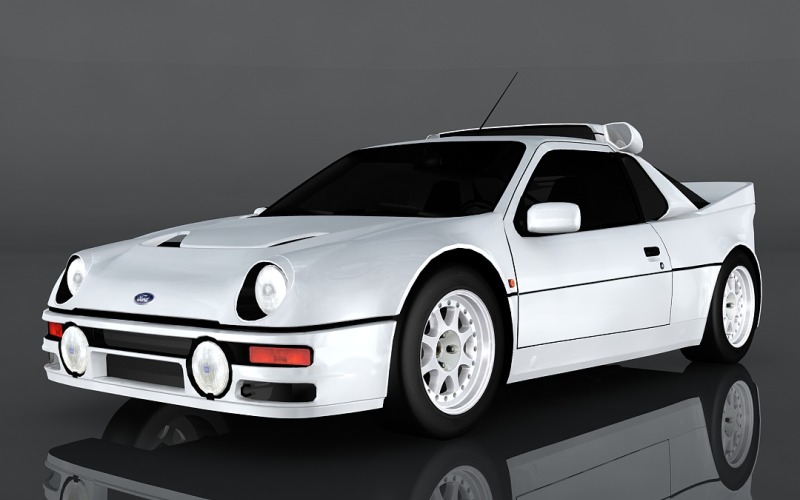 Ford RS200 3D Model