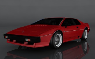 1980 Lotus Esprit 3D Model