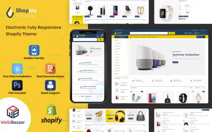 Shopnia - Multipurpose Premium Shopify Template Shopify Theme