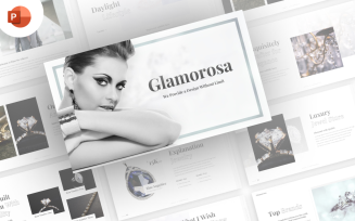 Glamorosa - Jewelry Ecommerce PowerPoint Template