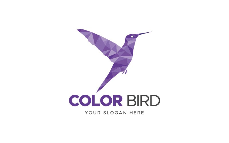 Kit Graphique #178344 Purple Oiseau Divers Modles Web - Logo template Preview