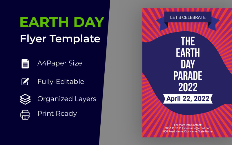 Earth Day Brochure Design Corporate identity template Corporate Identity