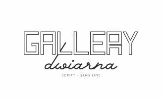 Gallery Dwiarna Duo Fonts