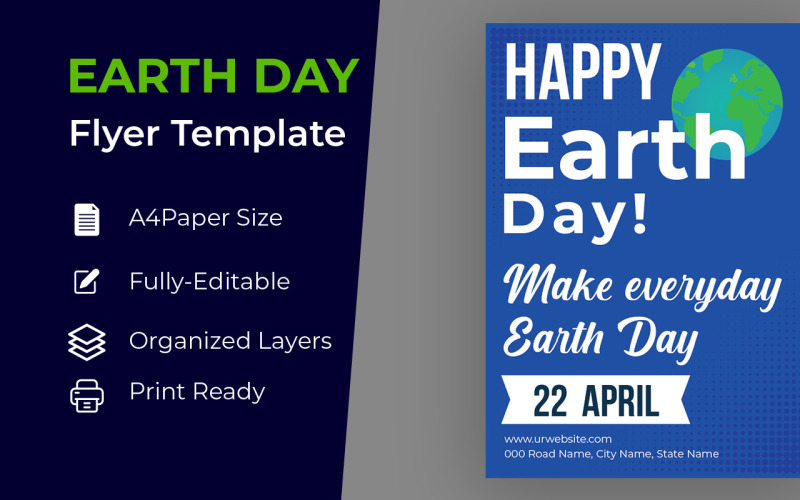 International Earth Day Brochure Design Corporate identity template Corporate Identity