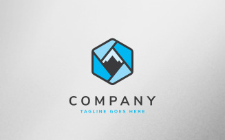 Mountain Box Logo Template