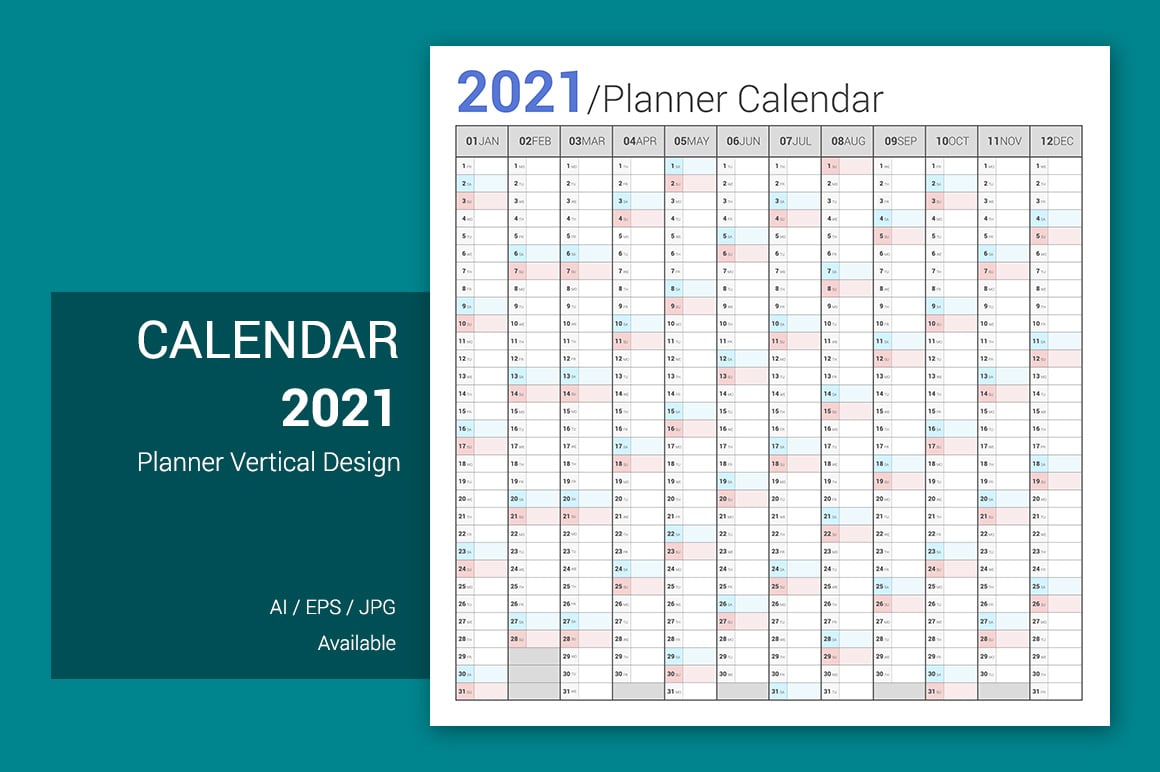 Kit Graphique #178457 Calendrier Vertical Web Design - Logo template Preview