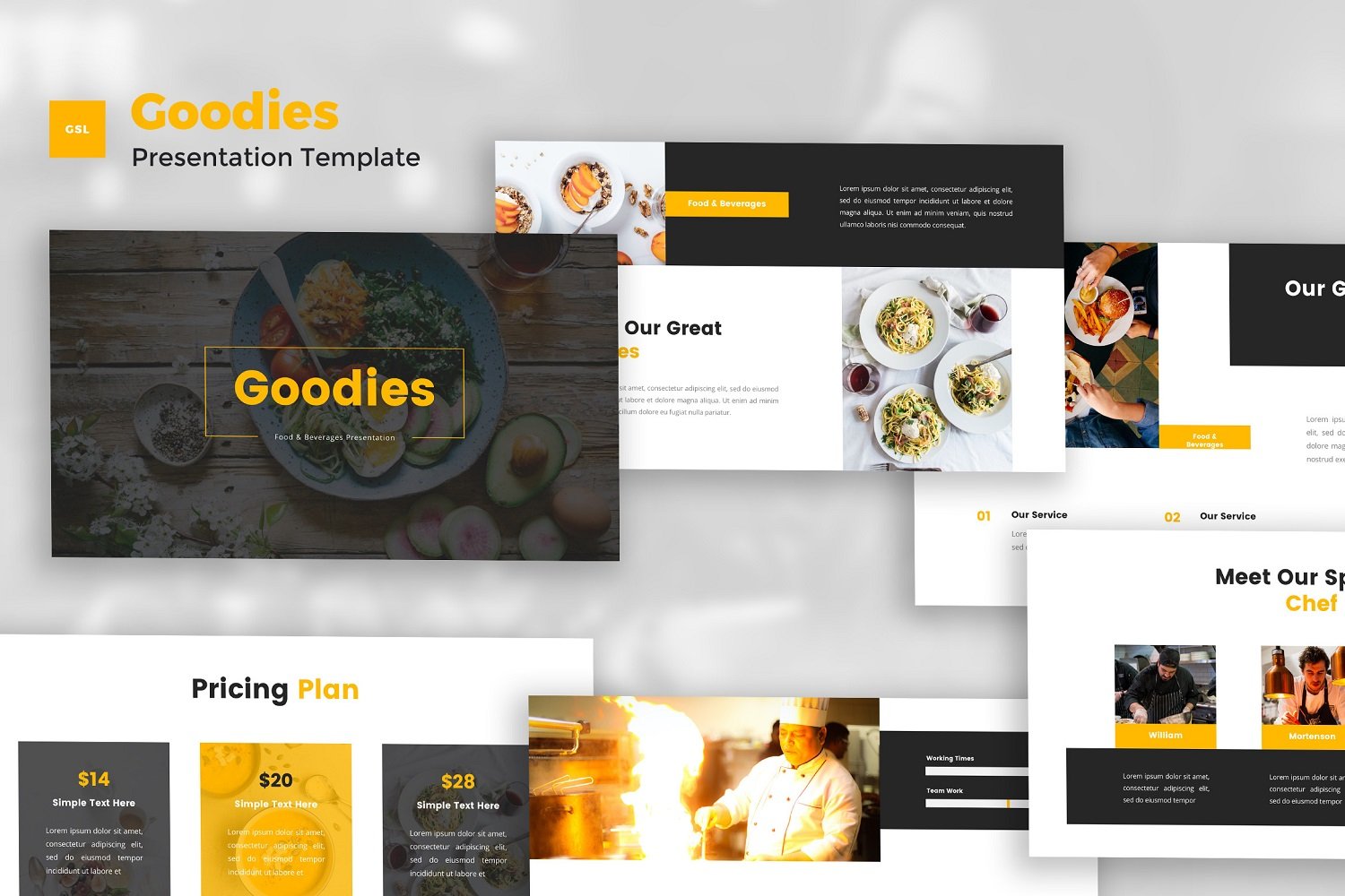 Kit Graphique #178543 Food Restaurant Divers Modles Web - Logo template Preview