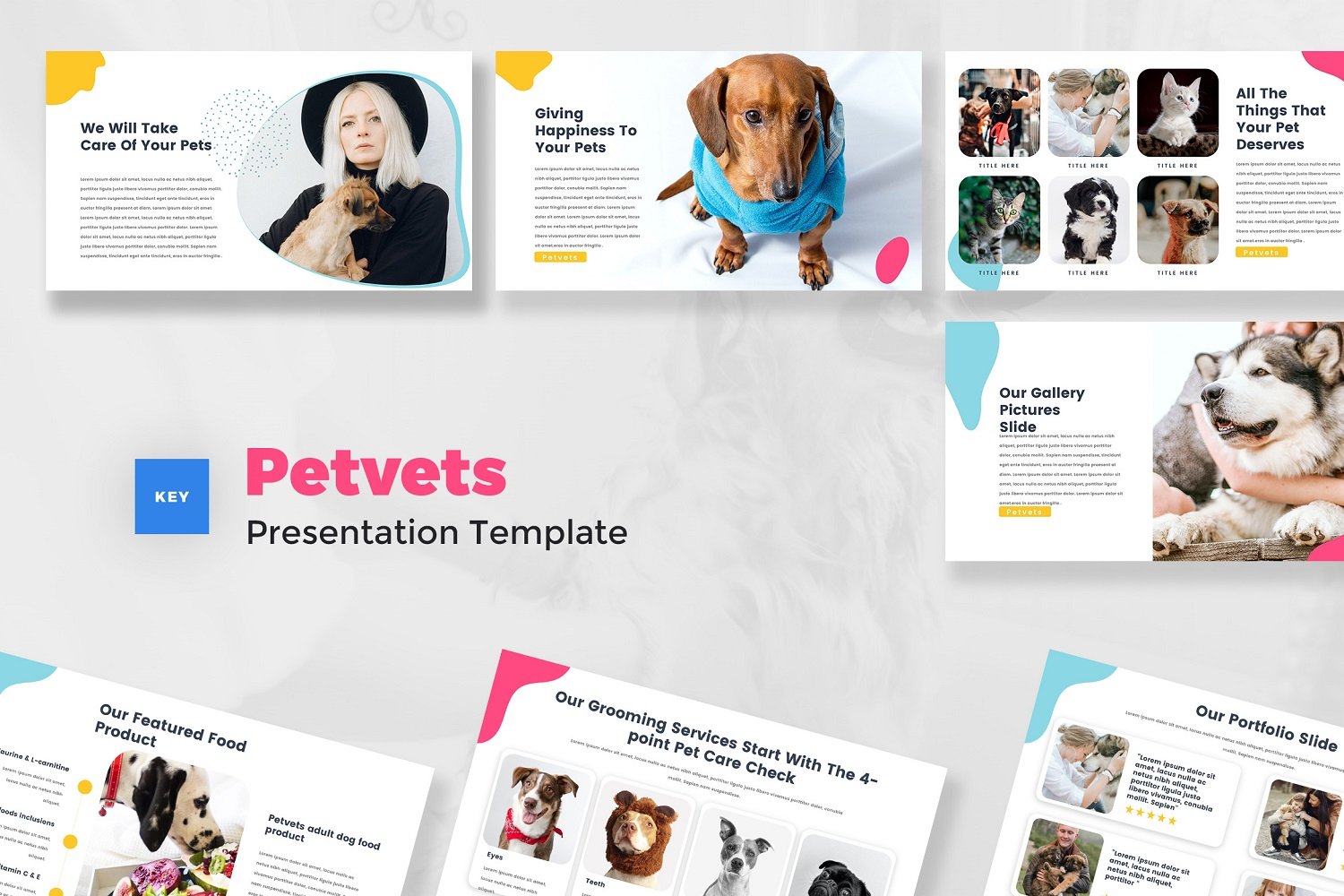 Kit Graphique #178559 Pet Care Divers Modles Web - Logo template Preview